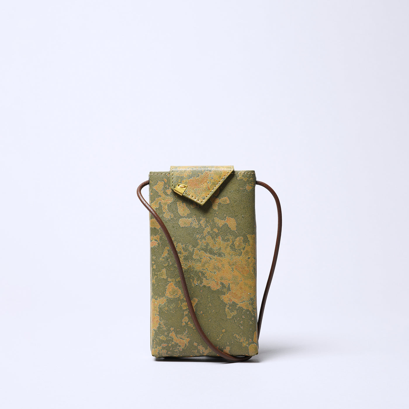 ＜ケウ＞スキニーケース S（7.5inch）/赤銅錆