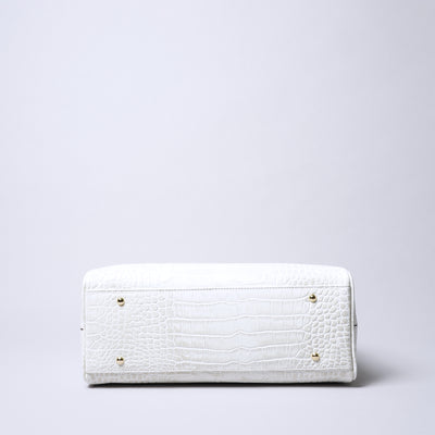 ＜legu＞Chroma B5托特包/白色