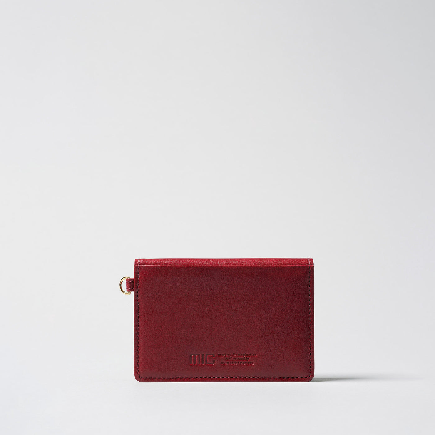 <mic> Bi-fold Pass Case / Camel