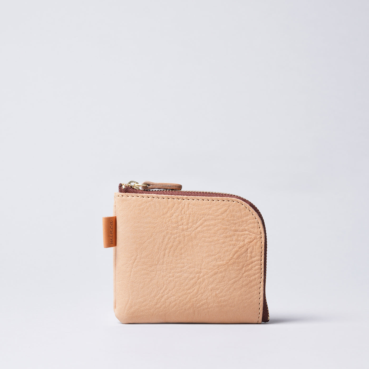 <minca> L Zip Wallet Small 02 / Chocolate