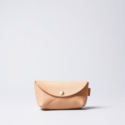 <minca> Leather Pouch 02/ S / Red