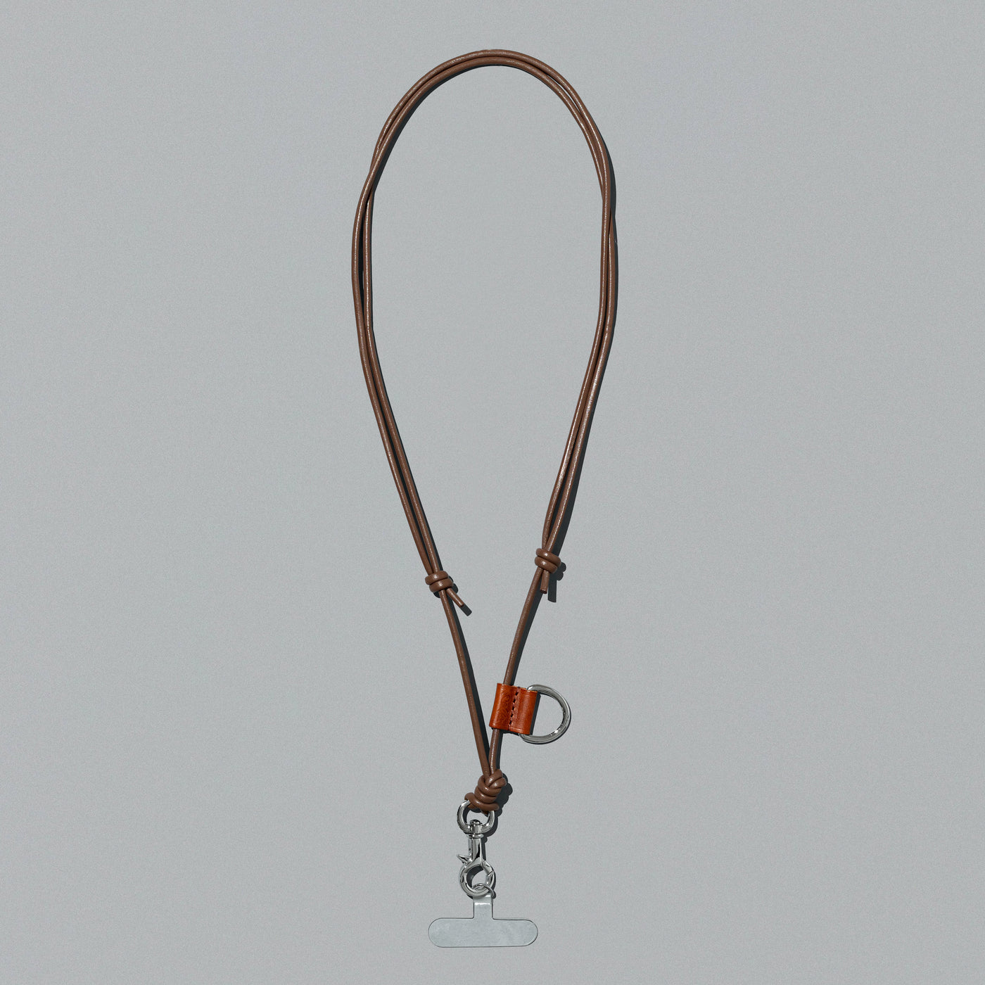 ＜delife＞Mobile Strap/Brown