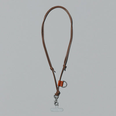 ＜delife＞Mobile Strap/Brown