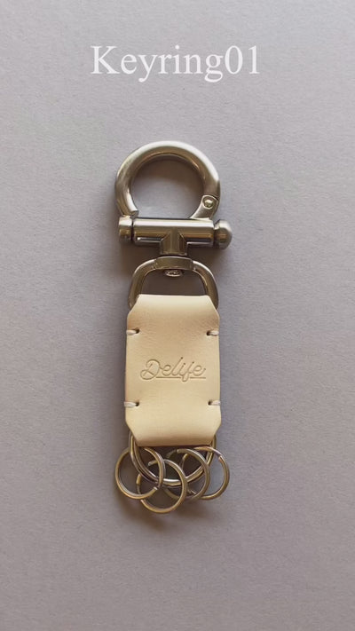 ＜delife＞Keyring01/Grey