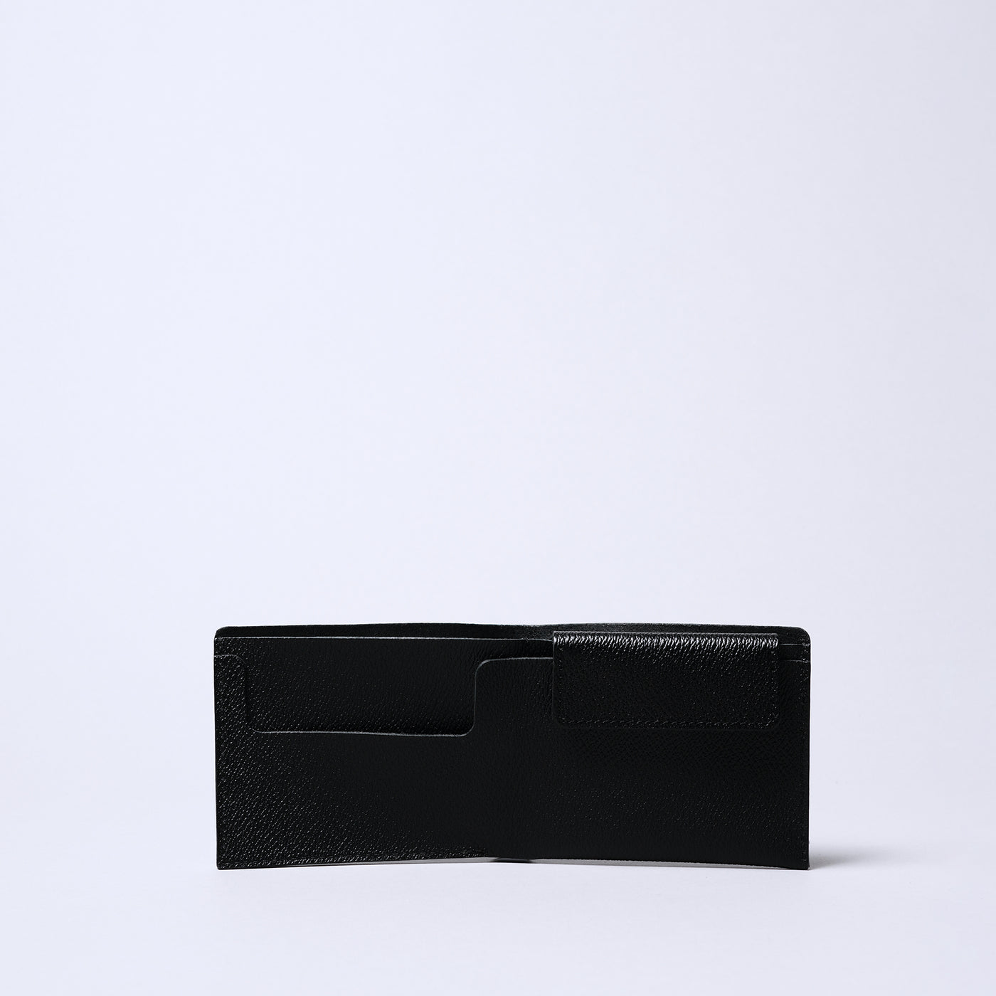 <sugata> Bi-fold Wallet / Compact / Black