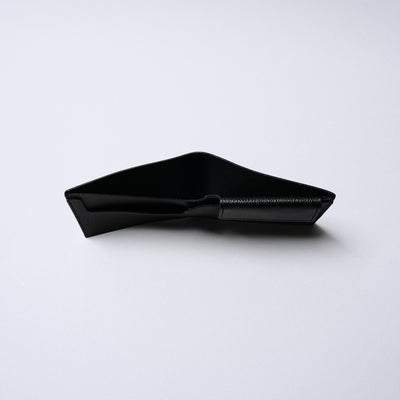 <sugata> Bi-fold Wallet / Compact / Black
