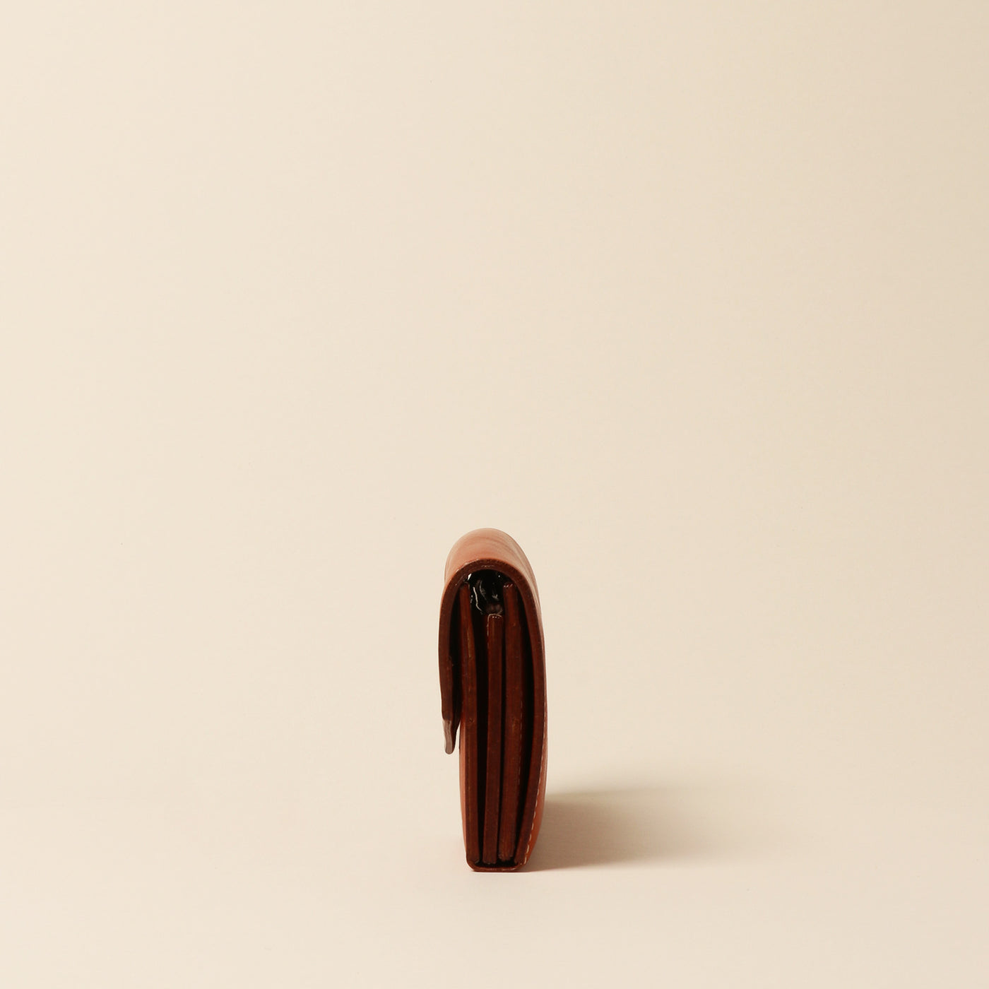 <Annak> Garçon shaped wallet / dark brown