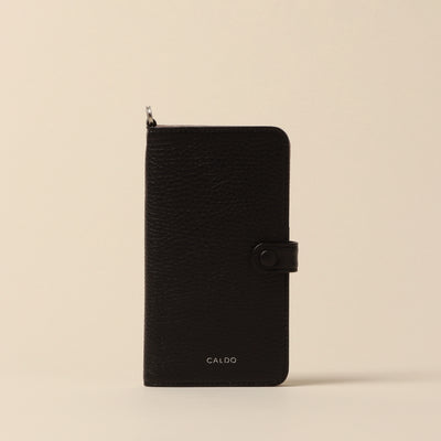 ＜CALDO tokyo japan＞ CROSSOVER iPhone case (iPhone13) / Taupe Beige