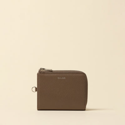 <CALDO tokyo japan> CROSSOVER Pocket Wallet / Black Gray