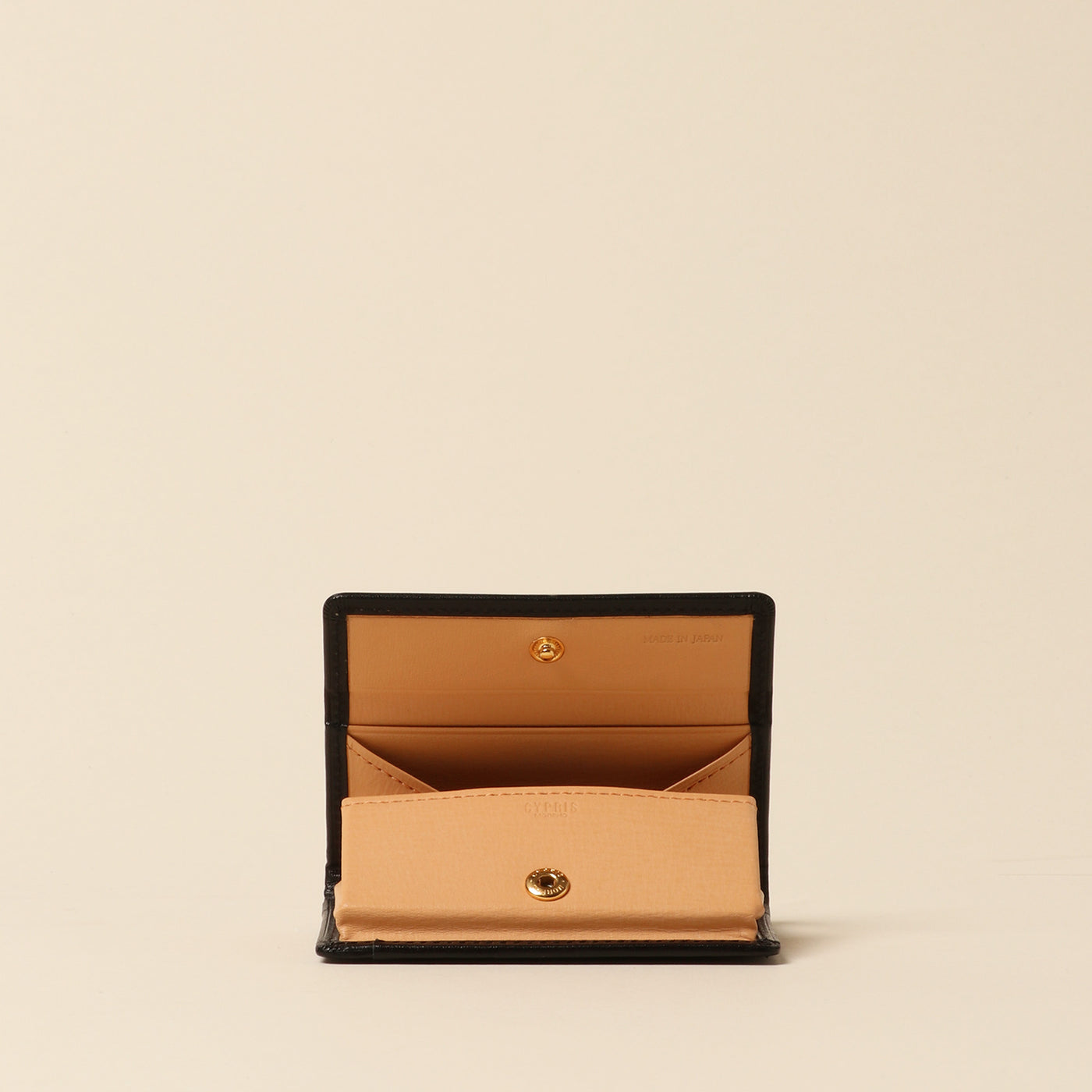 ＜CYPRIS＞ Cirasagi Leather 零錢包 / 深棕色