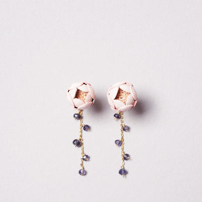 <Selieu> Ichirin Pierced Earrings / Sakura
