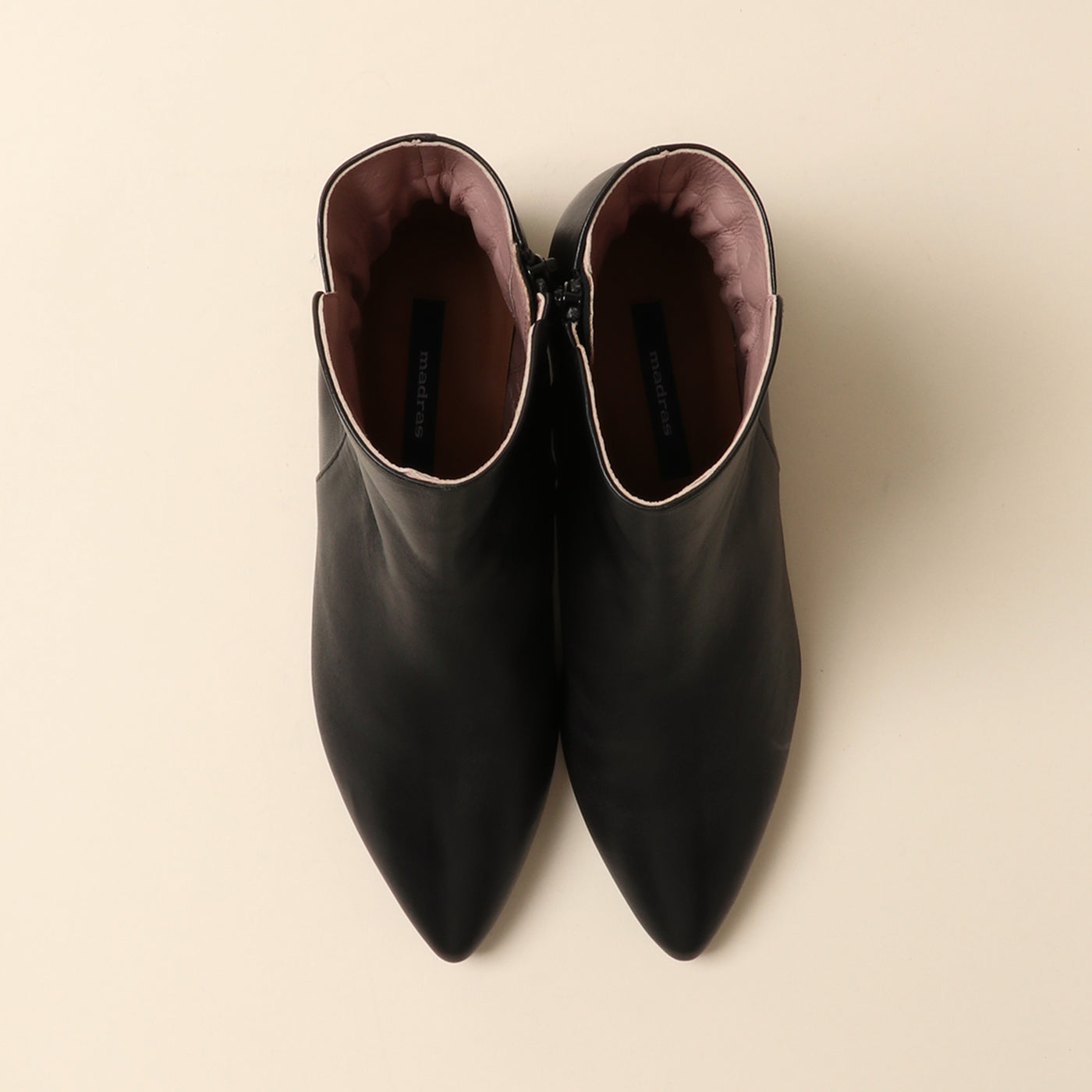 ＜madras＞Soft Conscious Ankle Gather短靴/棕色