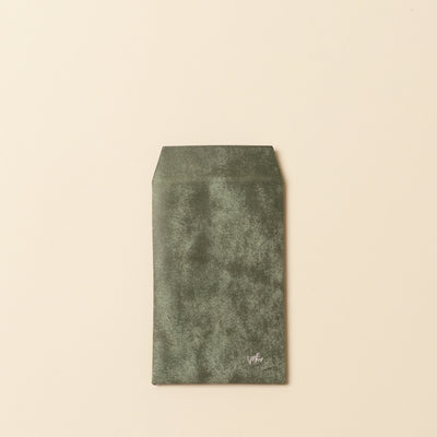 ＜Mojakawa envelope case S / dark green