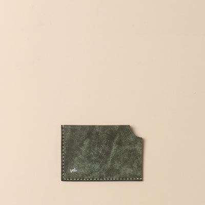 ＜Mojakawa Card Case / Dark Green